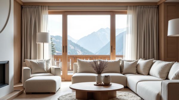 Séjournez dans un appartement unique à Courchevel