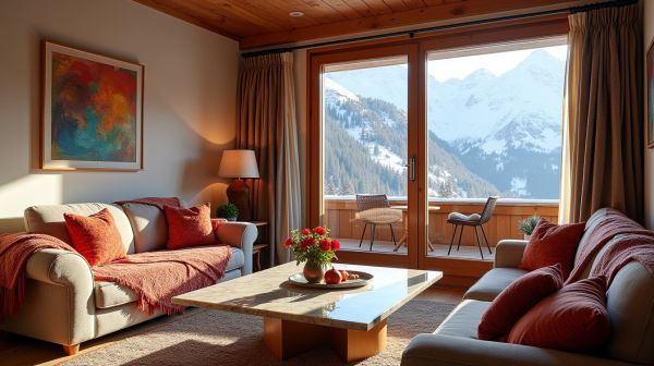 Séjournez dans un appartement unique à Courchevel
