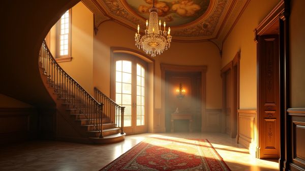 Transformez une maison de maître ancien en demeure d'exception